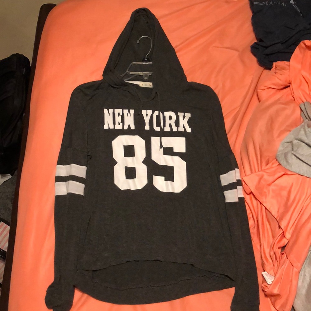 Grey hoodie